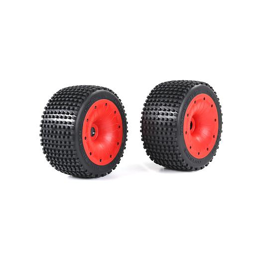 Rovan/Rofun Baja v2 5B Dirt Buster Block Pin Rear Wheel & Tyres
